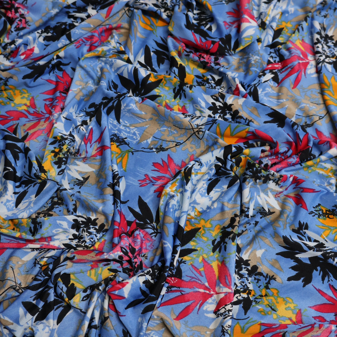 Printed Lycra - Full Bloom - 150cm