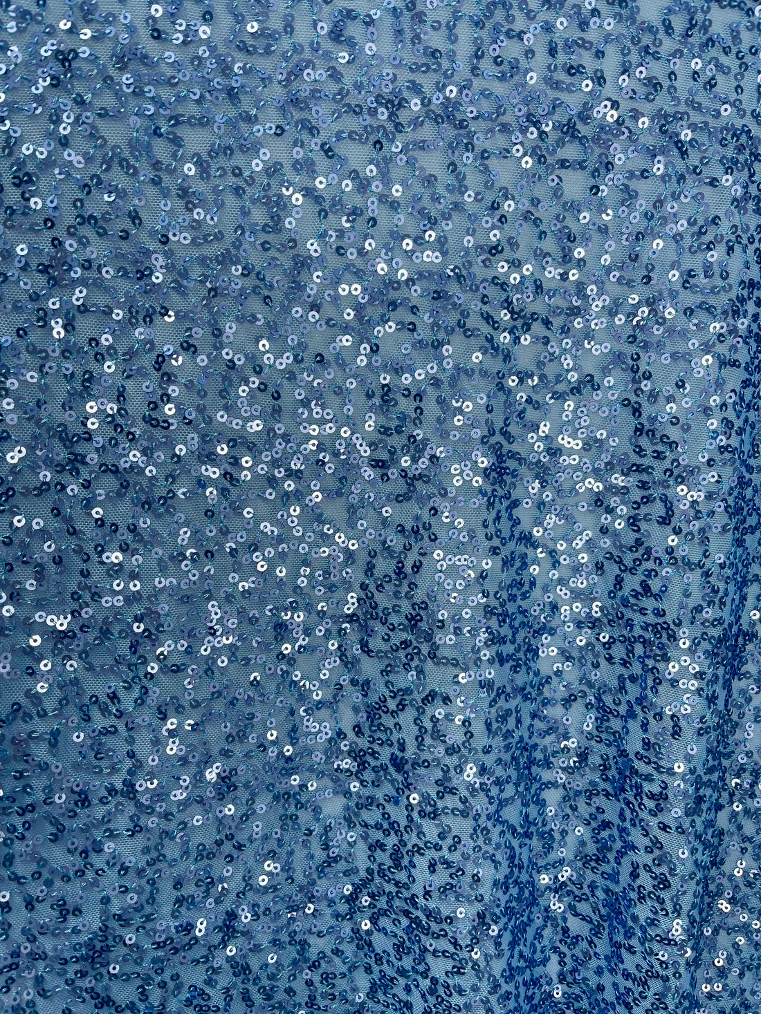 Sequin - Matt 2279 Sky Blue - 145cm