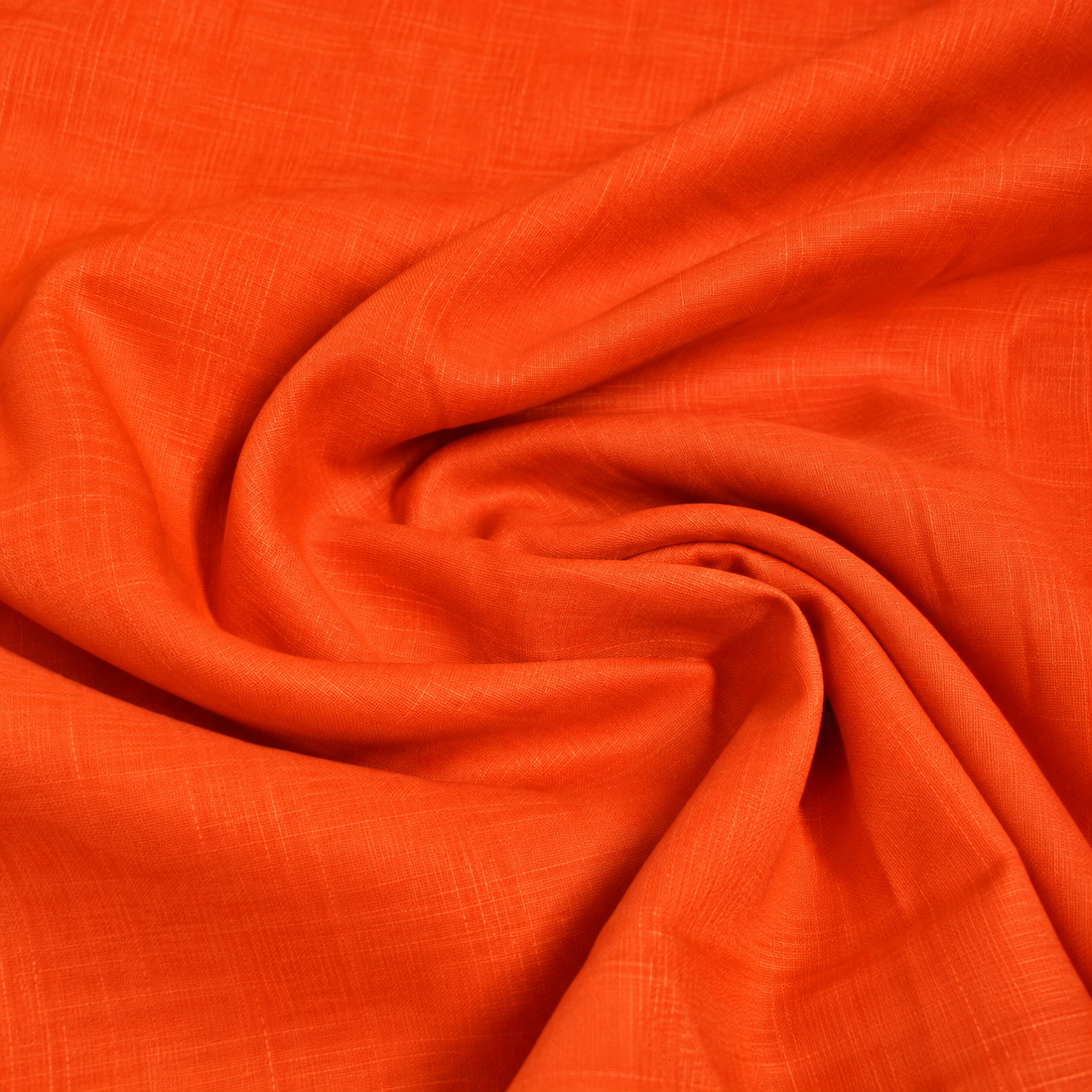 100% Linen -Tangerine - 138cm