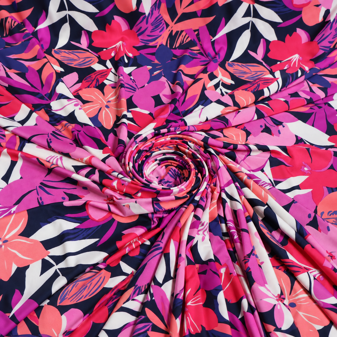 Printed Lycra - Fuschia Fever - 150cm