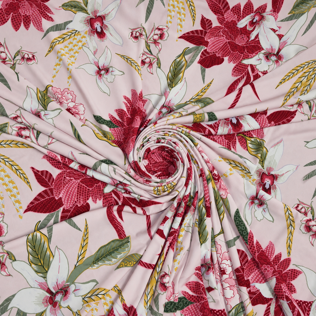 Printed Lycra - Lotus Leaf - 150cm