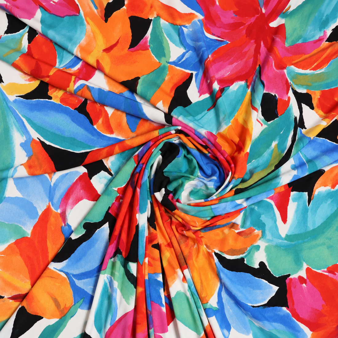 Printed Lycra - Zinna- 150cm