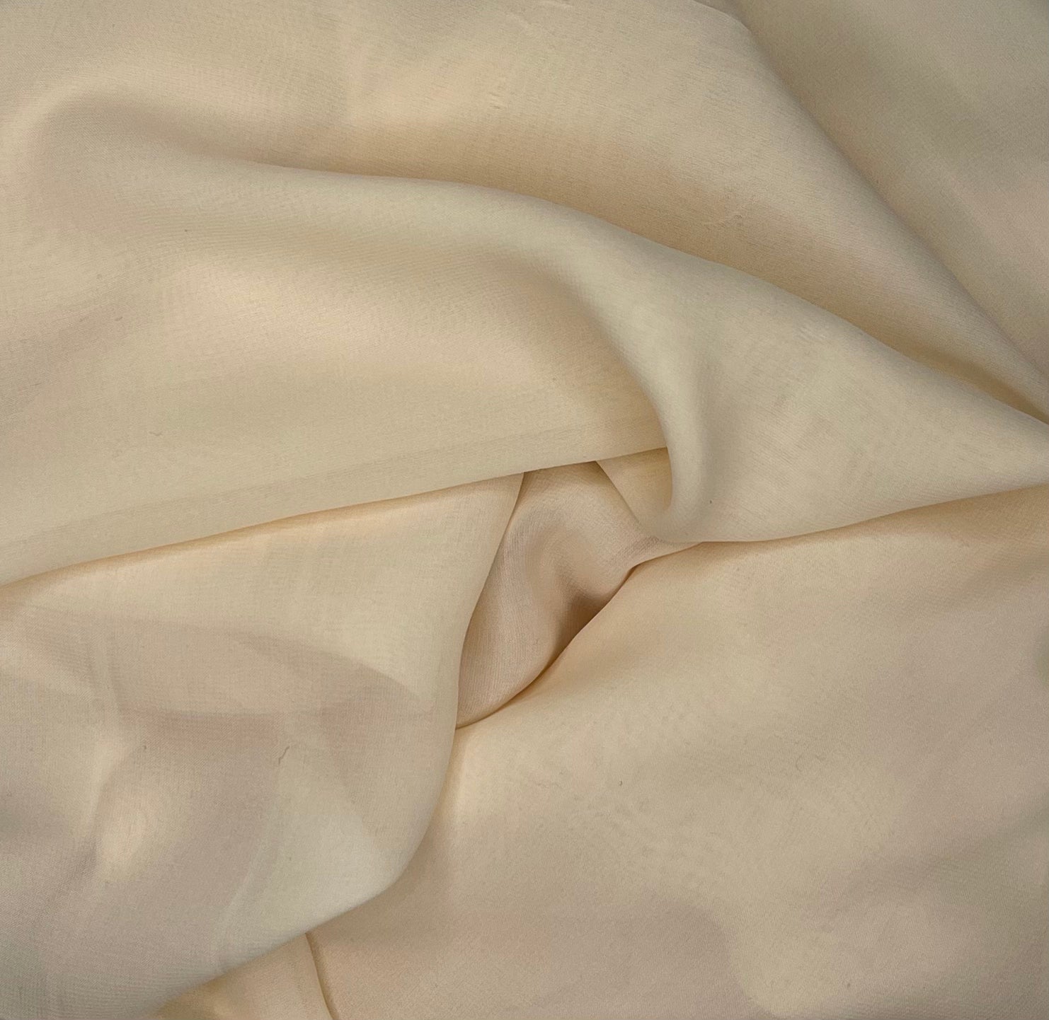 Chiffon Suede - Cream - 150cm